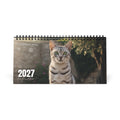 Egyptian Mau Desk Calendar 2027