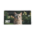 American Shorthair Cat Desk Calendar 2027