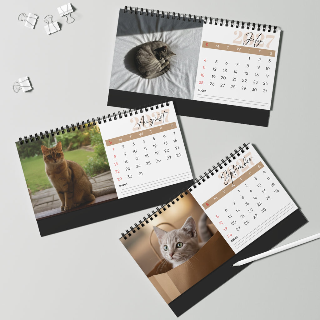 Australian Mist Desk Calendar 2027