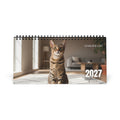 Chausie Cat Desk Calendar 2027