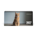 Ginger Cat Desk Calendar 2027