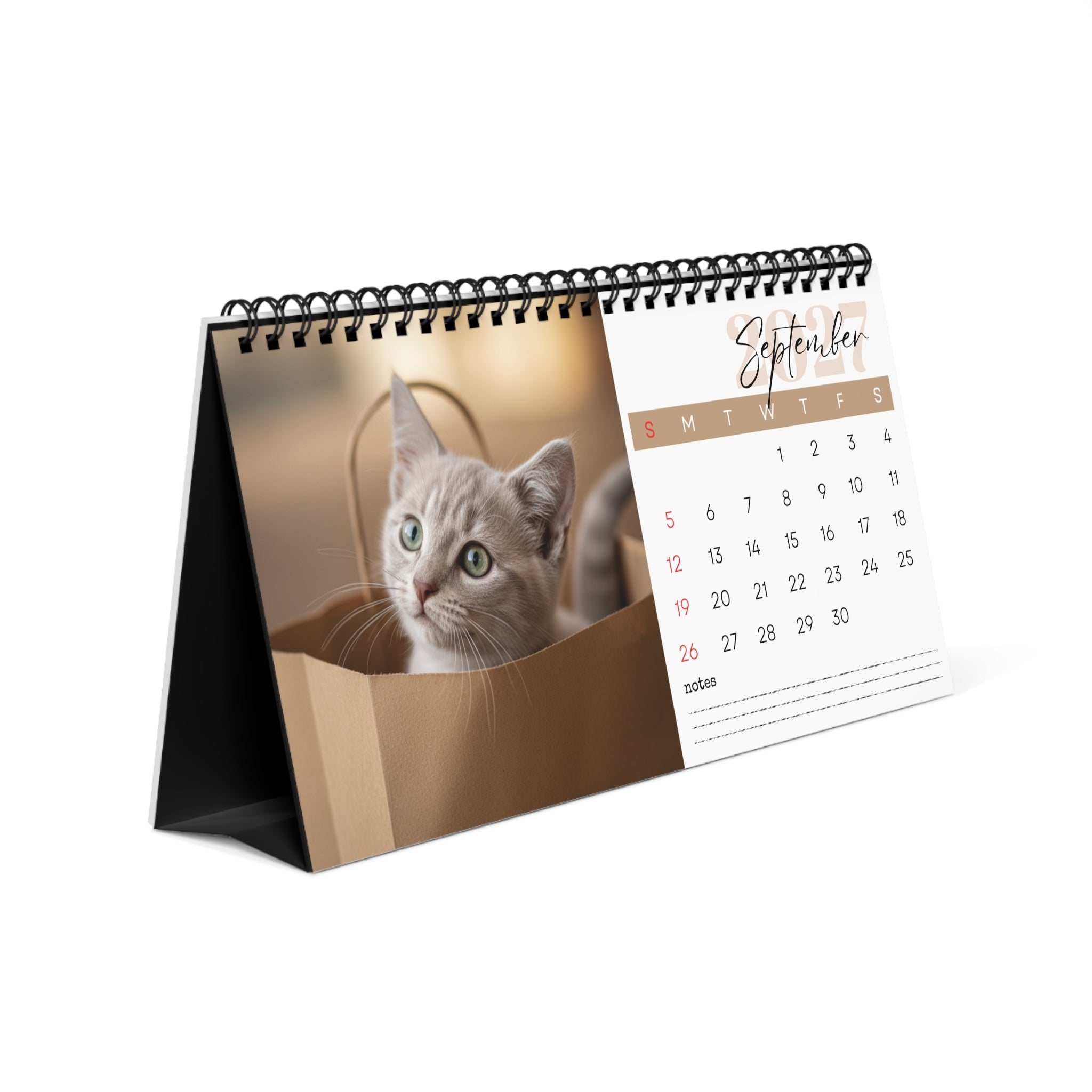 Australian Mist Desk Calendar 2027
