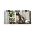 Siamese Cat Wall Calendar 2027