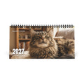 Maine Coon Cat Desk Calendar 2027