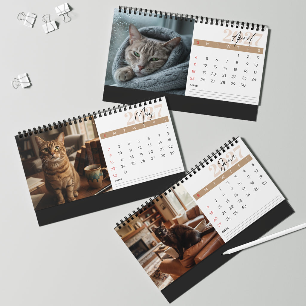 Australian Mist Desk Calendar 2027