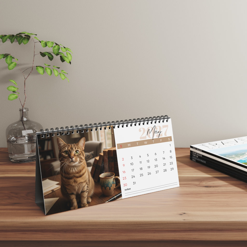 Australian Mist Desk Calendar 2027